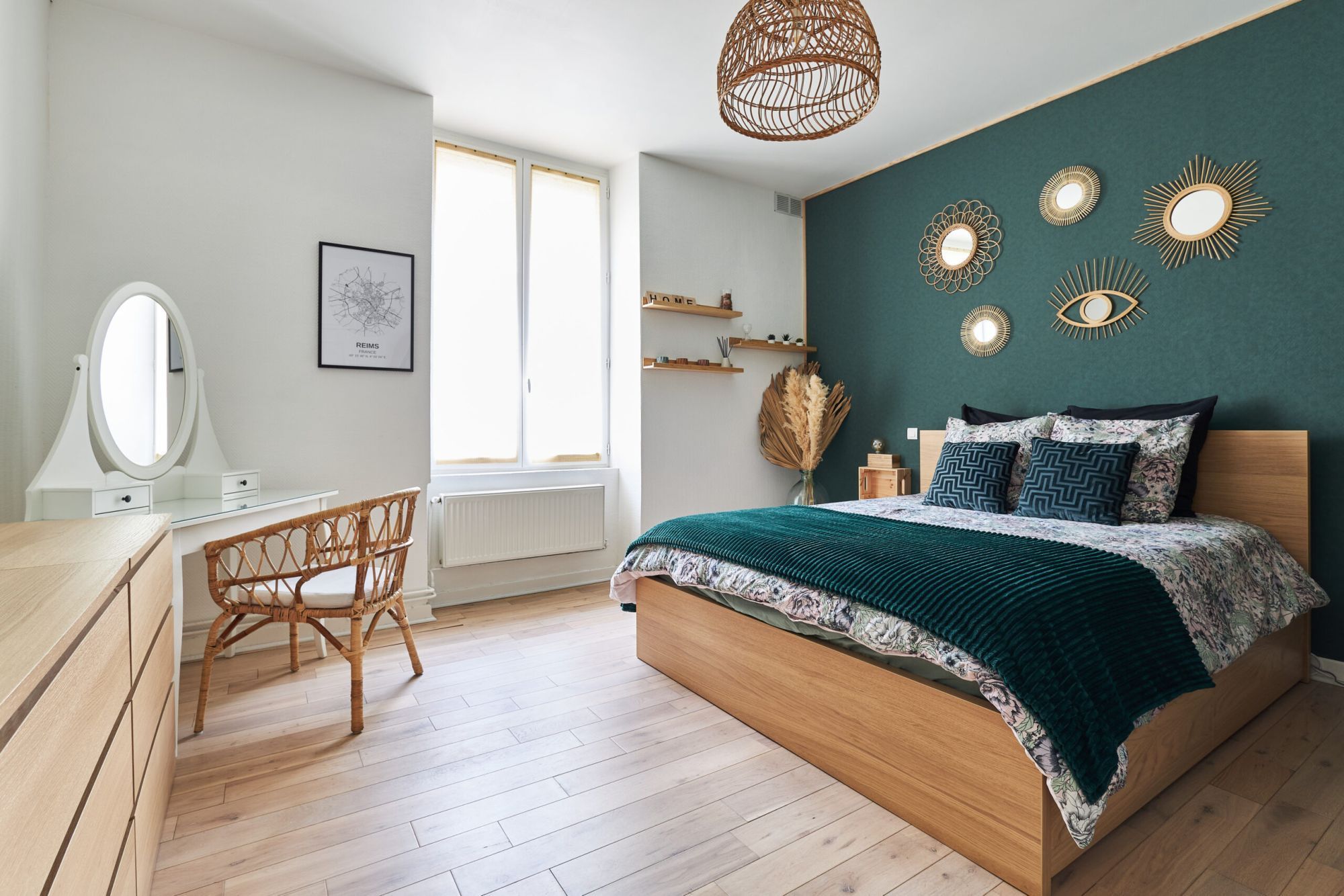 Photographie 2 du reportage d’un appartement Airbnb à Reims